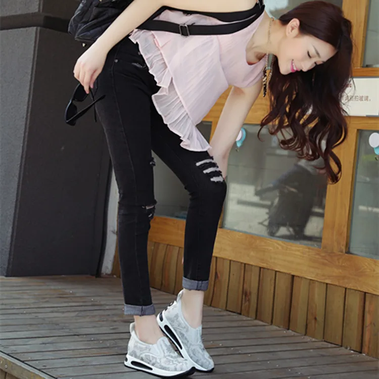 Женская обувь для девочек слипоны стразы под бриллиант со стразами кроссовки на