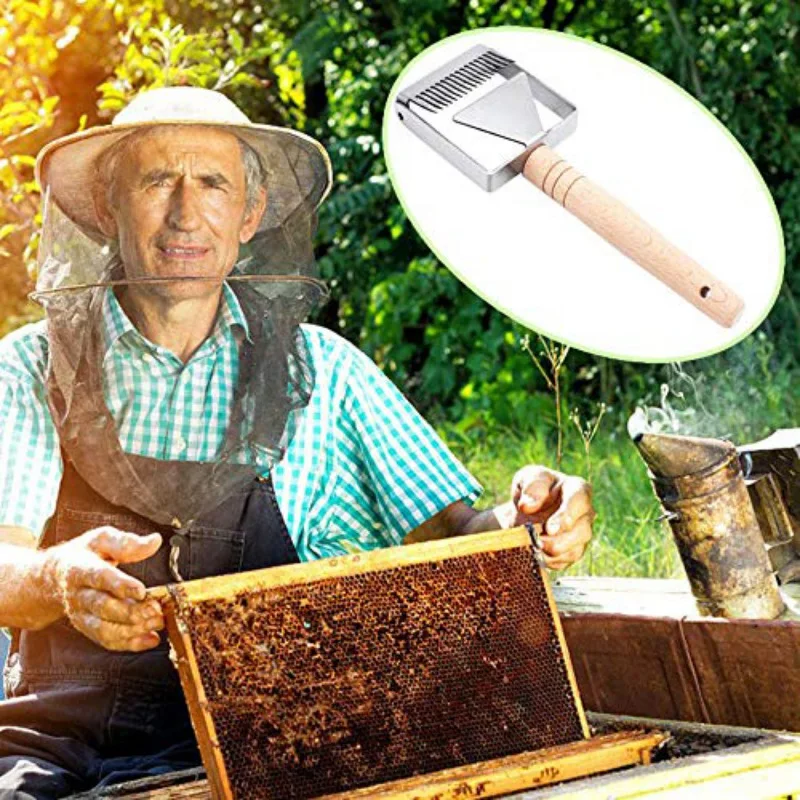 Лучшие продажи нож для медового ножа с нарезкой пчелы/вилка пчелиное гнездо