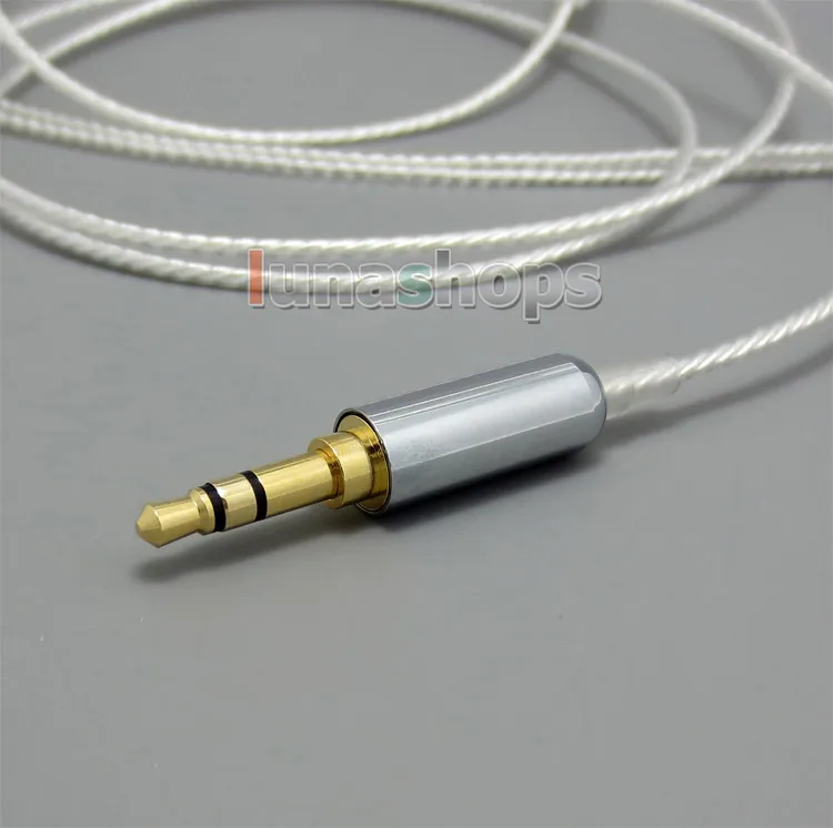LN004672 6N OCC серебряный шнур с покрытием хедафон кабель для Shure shure srh1440 srh1840 SRH1540