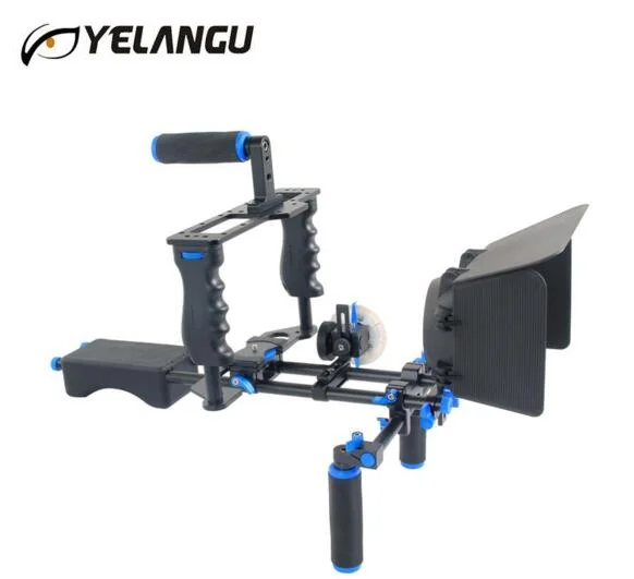 DSLR Rig комплект видео профессиональная поддержка камеры клетка/наплечное