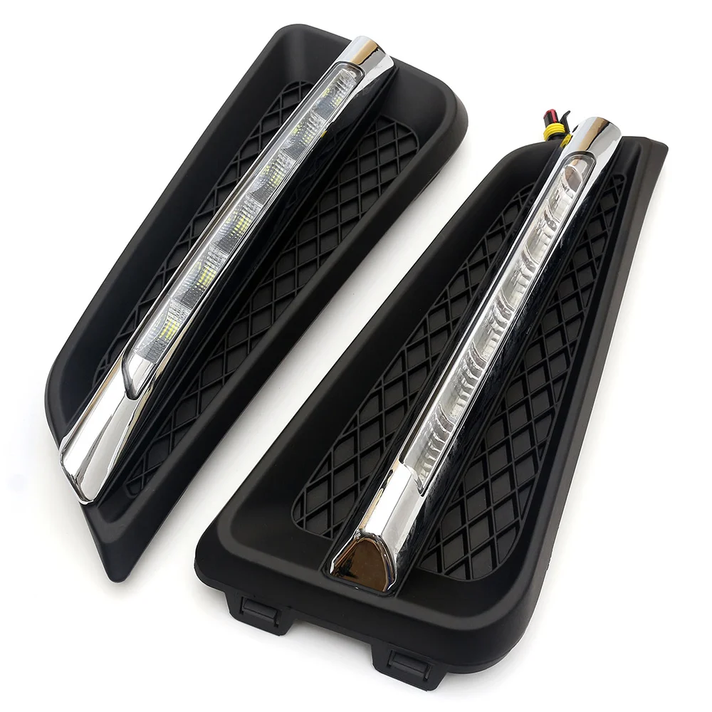 NOVSIGHT 2 шт. Автомобильный светодиодный дневный ДХО дневные ходовые огни