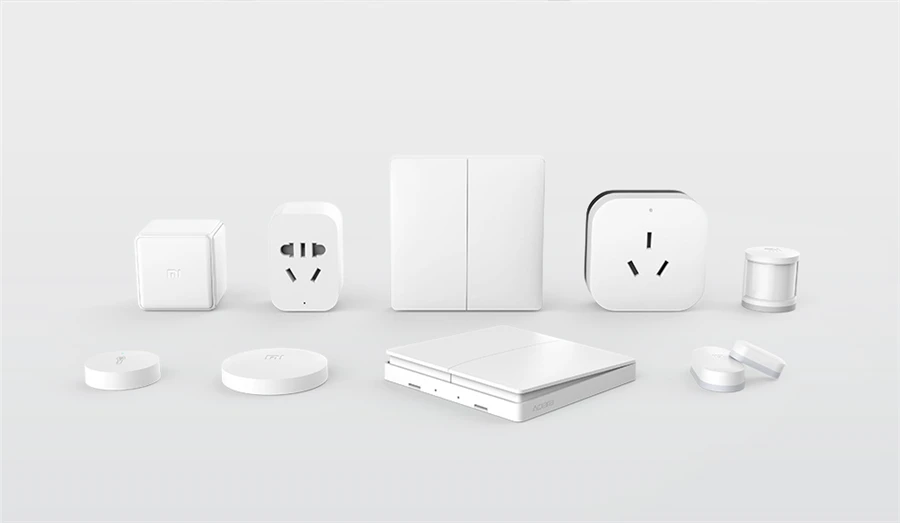 Умный настенный светильник Xiaomi Aqara, беспроводной переключатель Zigbee, нейтральный провод, светильник с нулевой линией, с помощью приложения для телефона