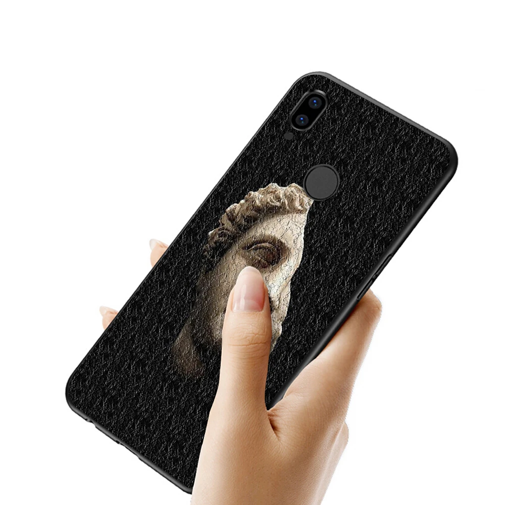 Чехол для телефона из ТПУ с художественной текстурой David lines мягкий силиконовый