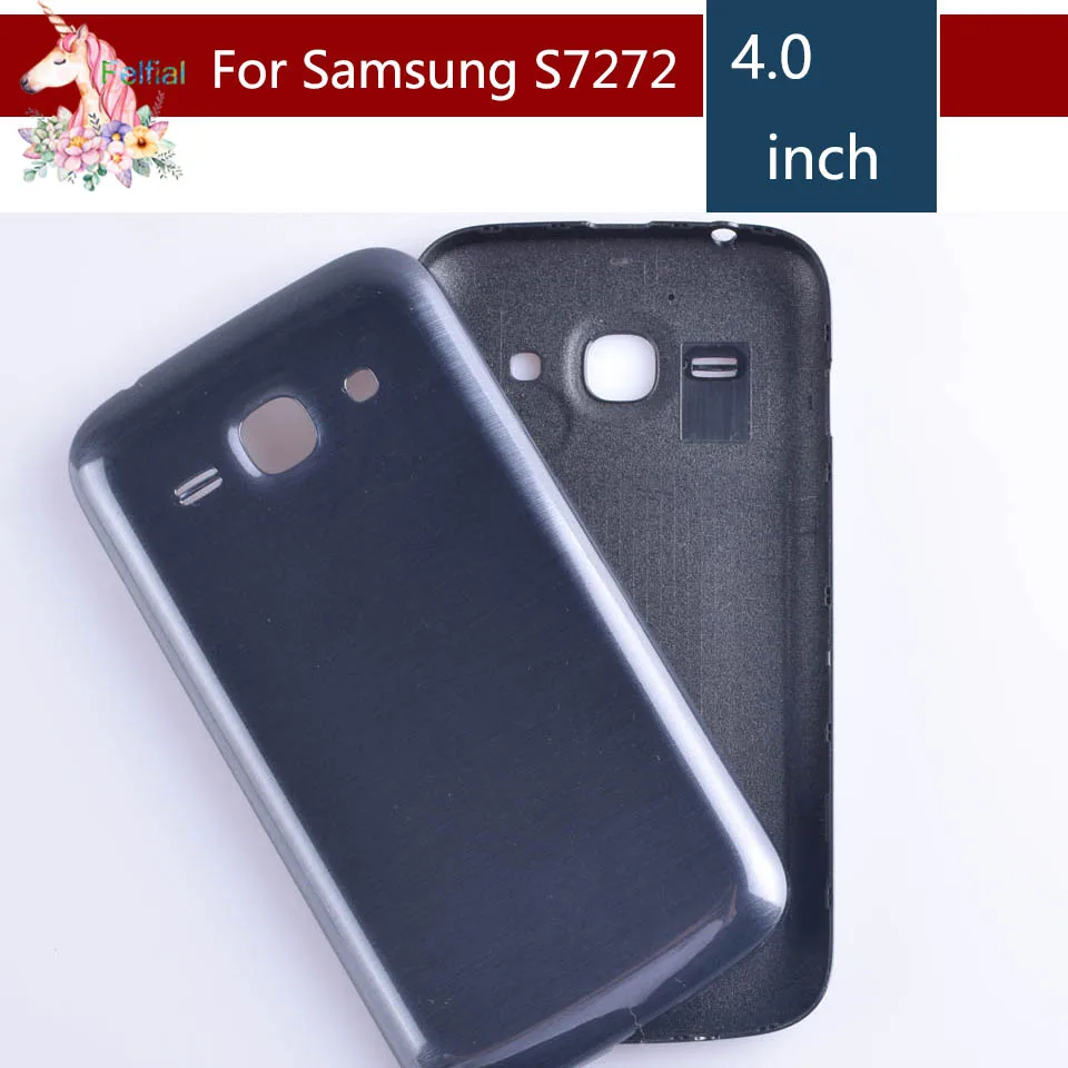 10 шт./лот для Samsung Galaxy Ace 3 S7270 7270 S7272 7272 Крышка батарейного отсека задняя крышка