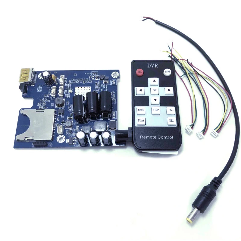 Новейший 2CH AHD DVR PCB плата с дистанционным управлением HD 1080P в режиме реального