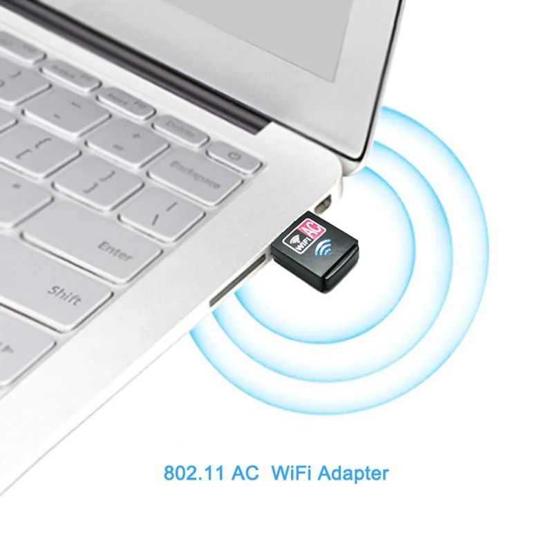 AC600M Двухдиапазонная USB беспроводная сетевая карта 5G mini 2 4G внешний wifi приемный