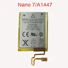 Сменный литийионный аккумулятор 330 мА  ч, 3,7 в, 330 мА  ч для iPod Nano 7 7-го поколения с бесплатными инструментами