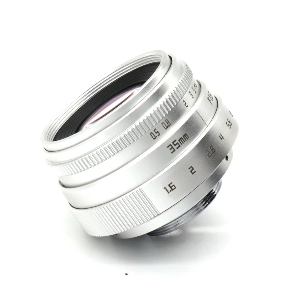 Новый стиль fujian 35 мм f1.6 C крепление камеры видеонаблюдения объектив II для Fuji Fujifilm