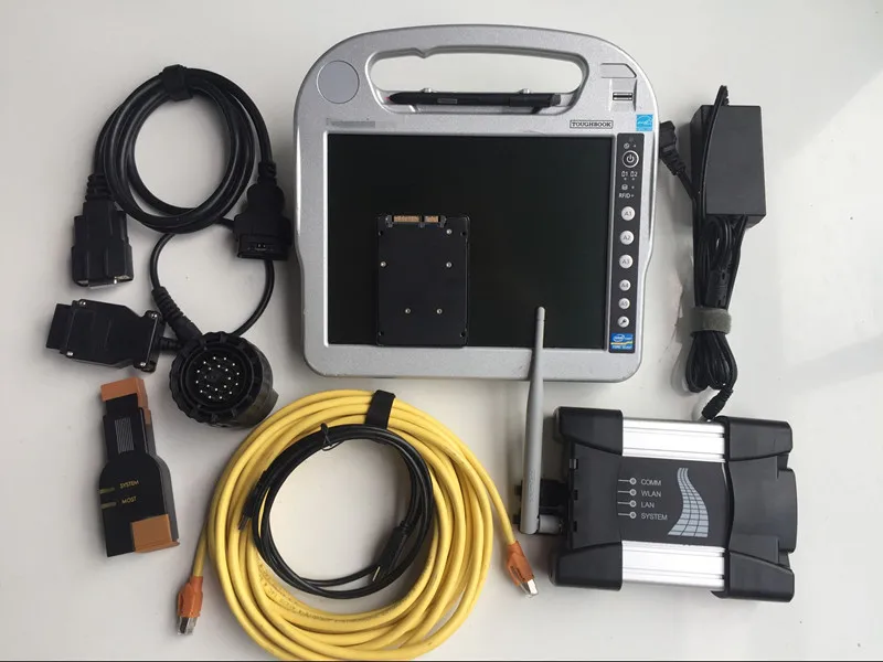 2020 WIFI Next Icom A+B+C Scanner For BMW icom next with Software 720gb ssd + CF-H2 i5 tablet for bmw ista diagnostic | Автомобили и