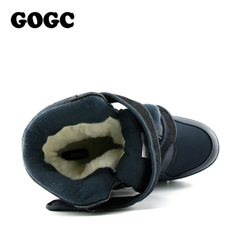 GOGC 2019 теплые зимние сапоги зимняя обувь мужская ботинки мужские брендовая