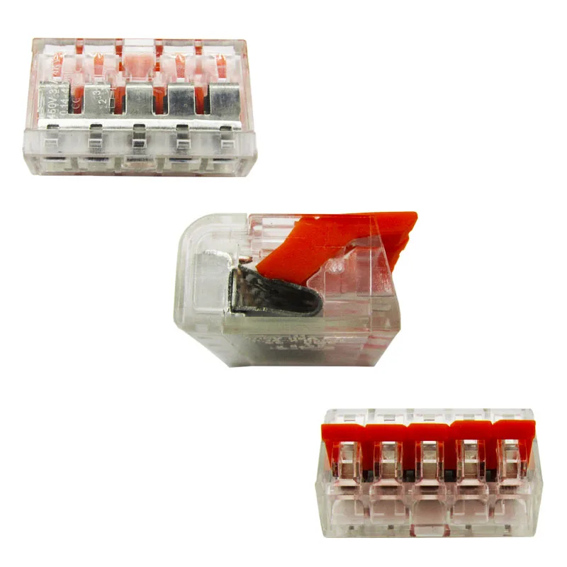 Бесплатная доставка (5 шт./лот) 222 Мини Быстрый провод разъемы универсальный