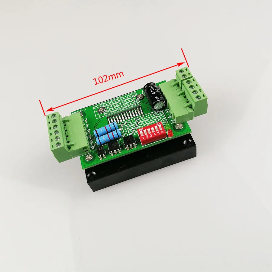 TB6600 Nema 42 52 Драйвер шагового двигателя 4.5A 12-36 в источник питания простой DIY