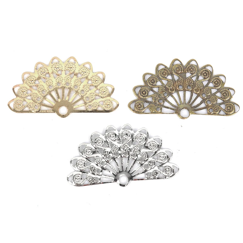 Металлическая филигрань подвески для цветов основа установки компонентов