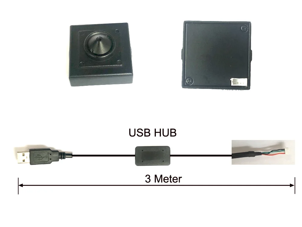 Цифровая камера WDR с широким динамическим диапазоном высокой четкости для