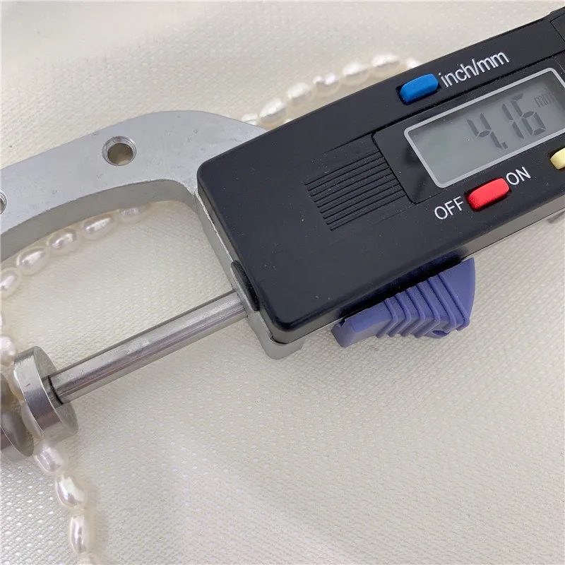 

1pcs 4-4.5mm natural white pearl chain 34cm shellfish Oyster necklace pearl wholesale beads nature for women gift