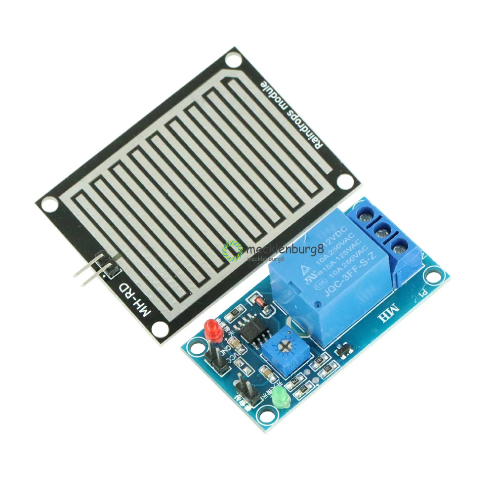 Модуль управления дождём 12 в сенсорный релейный модуль для Arduino с монитором
