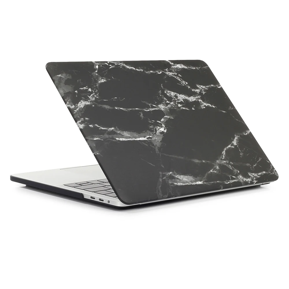 Чехол для ноутбука с мраморной текстурой для MacBook 11Air 13Pro retina для Apple macbook New Pro с сенсорной панелью 13 15 мраморная защитная оболочка