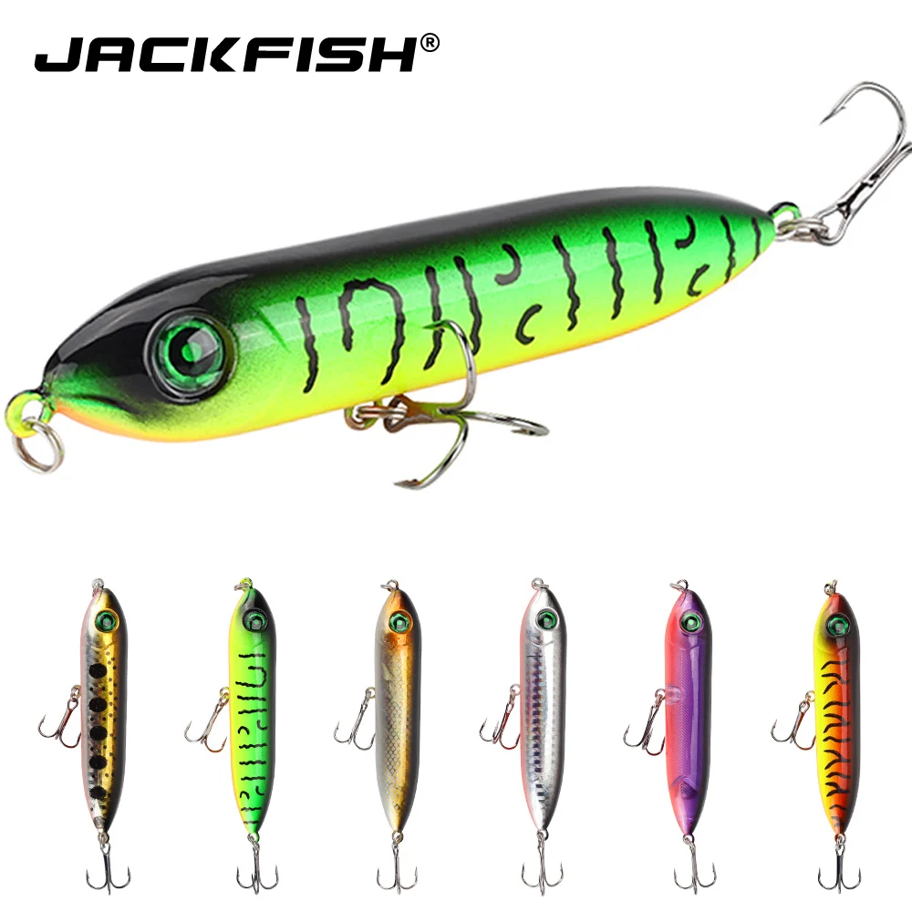 JACKFISH приманка в виде гольяна 1 шт. жесткая 10 см/12 г рыболовная с крючком #4