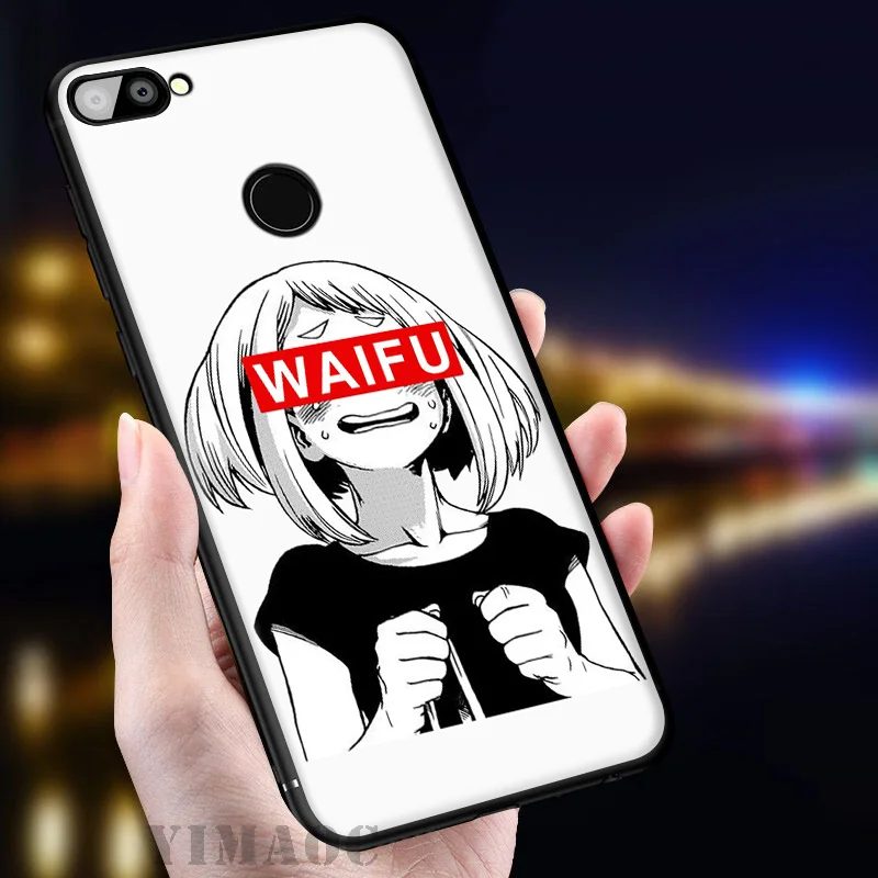 YIMAOC Sugoi Senpai аниме Waifu мягкий чехол для huawei mate 20 10 P30 P20 Pro P10 P9 P Smart Z 2019 и Nova 3 3i Lite |