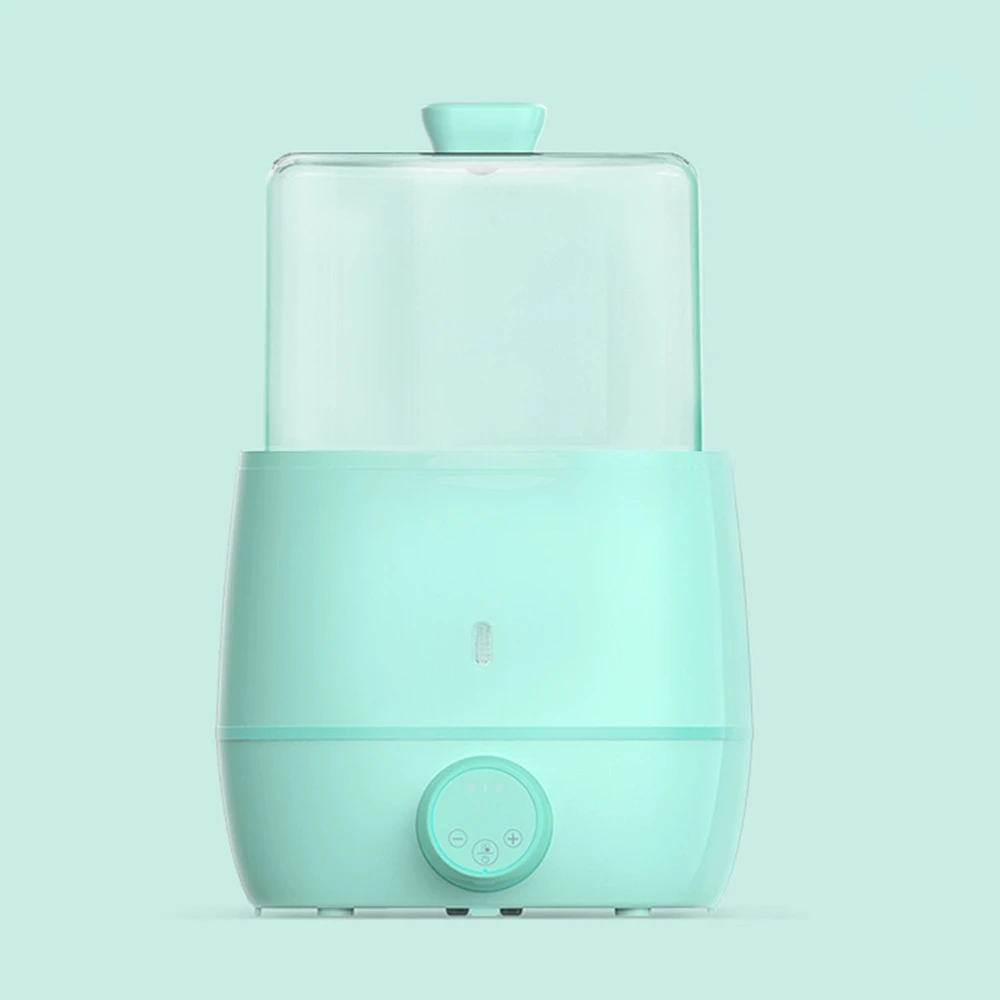Зеленый Xiaomi Kola Mama Подогреватель детских бутылочек для молока многофункциональная машина для подогрева молока две бутылки для молока стерилизатор термостат дезинфекция - Цвет: Зеленый