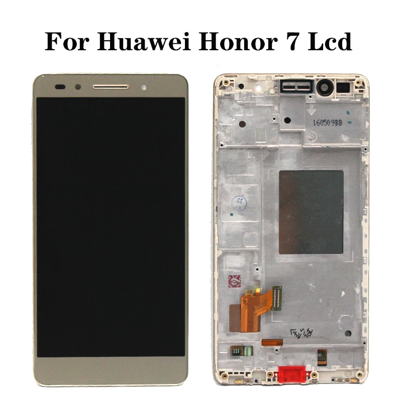 5,2 дюймов для HUAWEI Honor 7 ЖК-дисплей Дисплей Сенсорный экран дигитайзер с рамкой PLK-TL01H PLK-L01 PLK-UL00 PLK-AL10 ЖК-дисплей в сборе