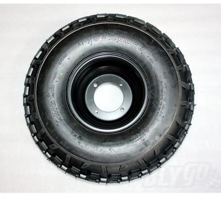 4 шт. 19x7-8 &quotдюймовый обод переднего колеса + Нобби шины 150cc Quad Dirt Bike ATV багги |
