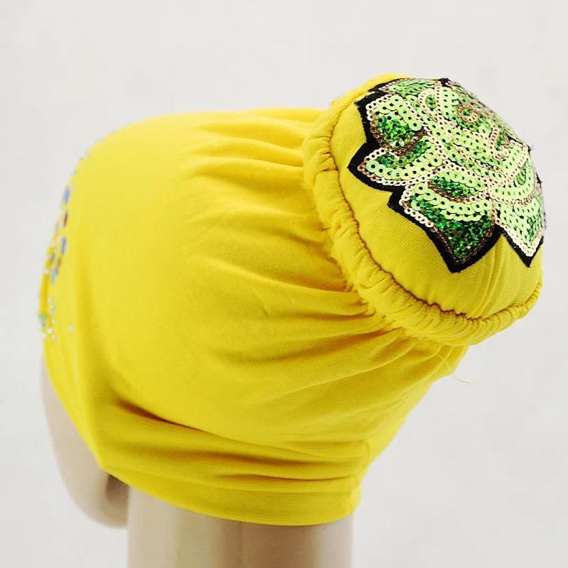 Popular Women Ladies Casual Muslim Hat Beautiful Flowers Floral Female Adults Head Scarf Caps Summer 12334 | Тематическая одежда и
