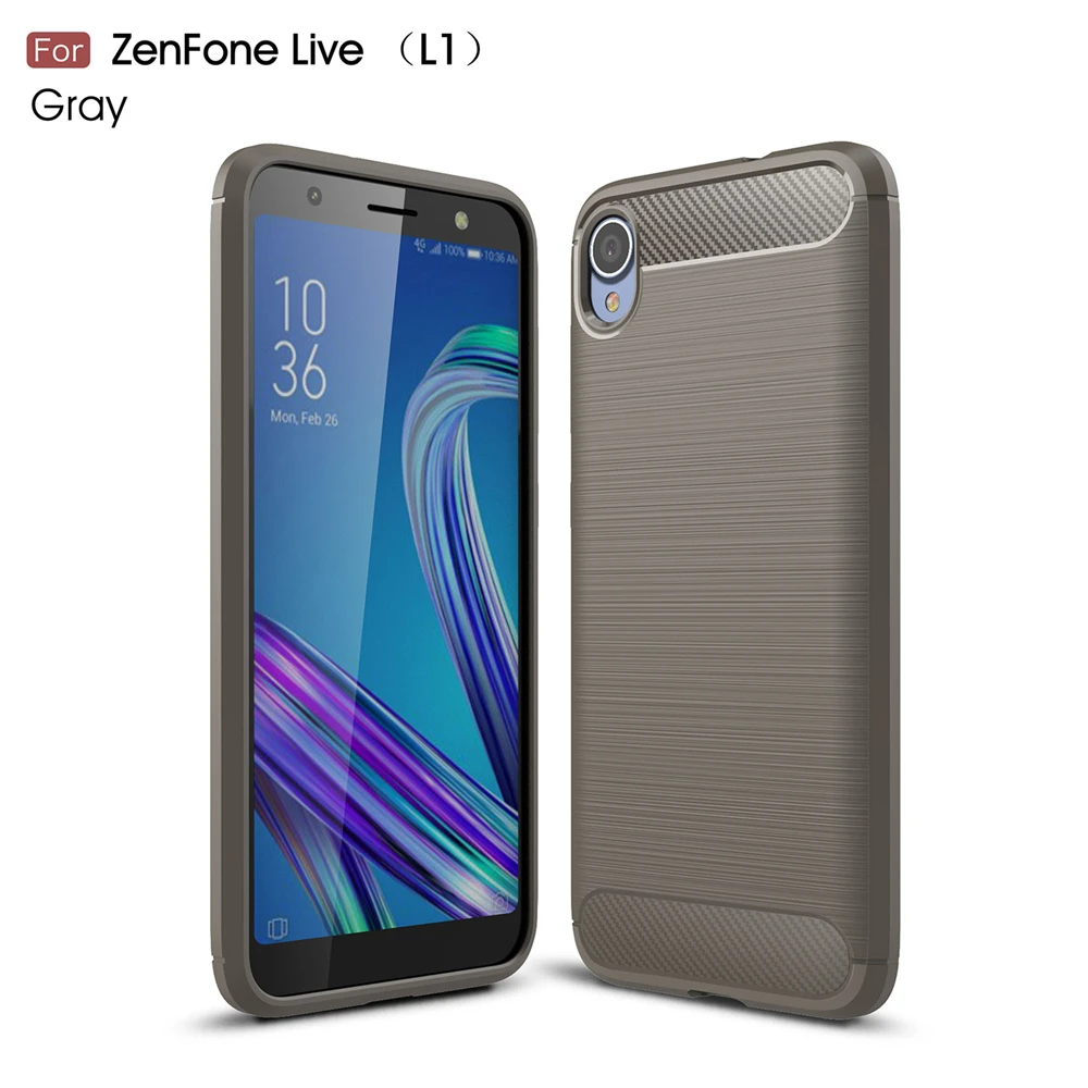 Чехол для Asus Zenfone Live L1 ZA550KL силиконовый резиновый чехол телефона Для X00RD|Бамперы| |