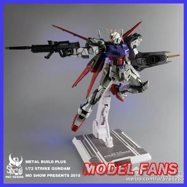 Модели вентиляторов в наличии Moshow strike gundam seed 1/72 GAT X105 металлическая конструкция