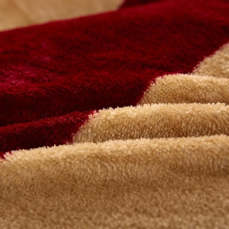 Одиночное двойное постельное белье Camelhair супер теплое зимнее шерстяное одеяло/Одеяло Овечья шерсть наполнитель ткани