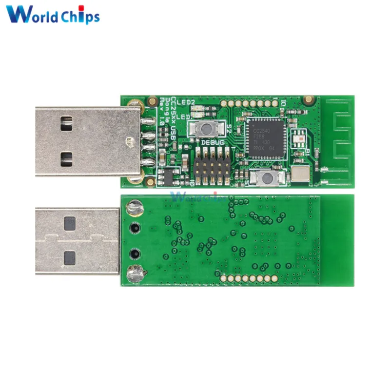 Беспроводной модуль захвата ключа Zigbee CC2531 CC2540 Sniffer Bluetooth BLE 4 0 USB программатор