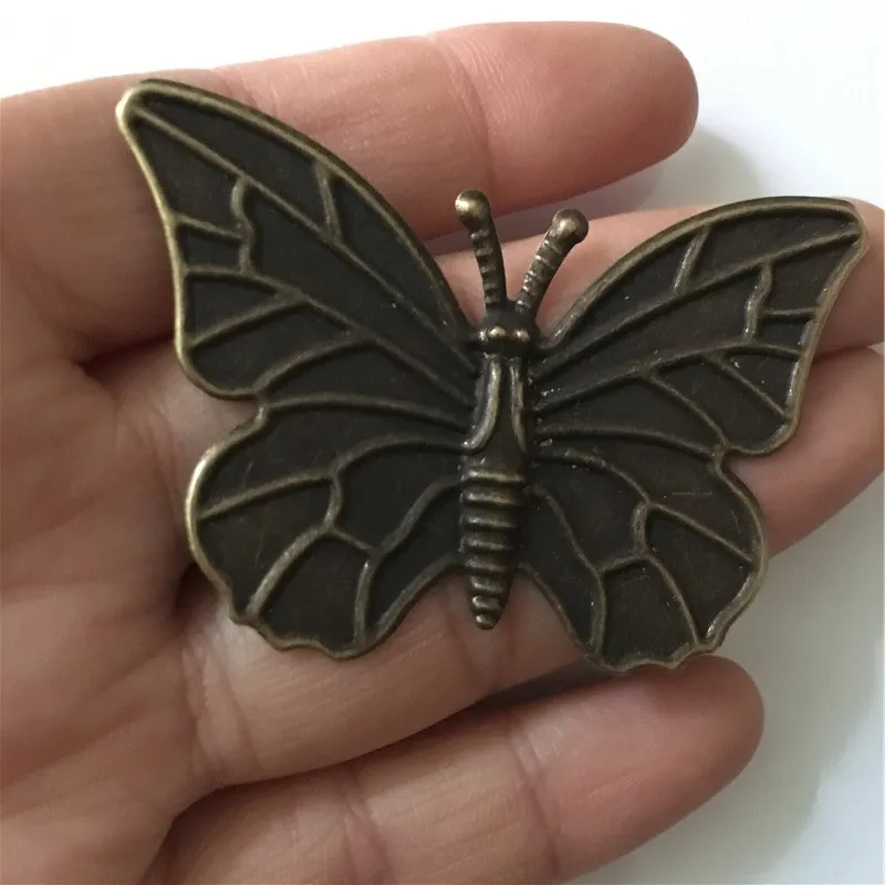 10 шт. аксессуары для ювелирных изделий 6x4 см|jewelry accessories|filigree butterflybutterfly embellishments |