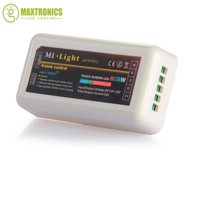 Светодиодный светильник Mi 2 4G 4 зоны RF Wireless RGBW светодиодный контроллер для гибкого