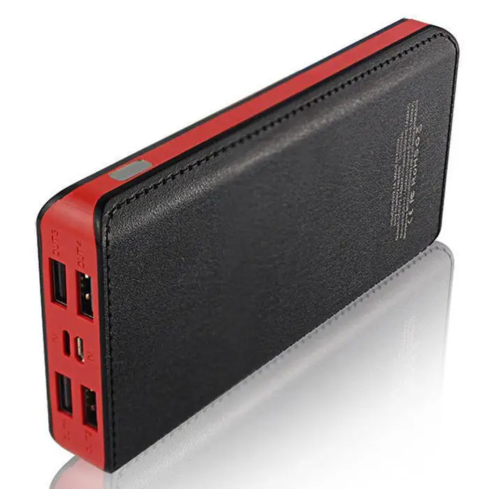 Многофункциональный портативный Банк питания 4 USB аварийная большая емкость 95% мощность 16000 mah/9600 mah/6000 mah зарядное устройство
