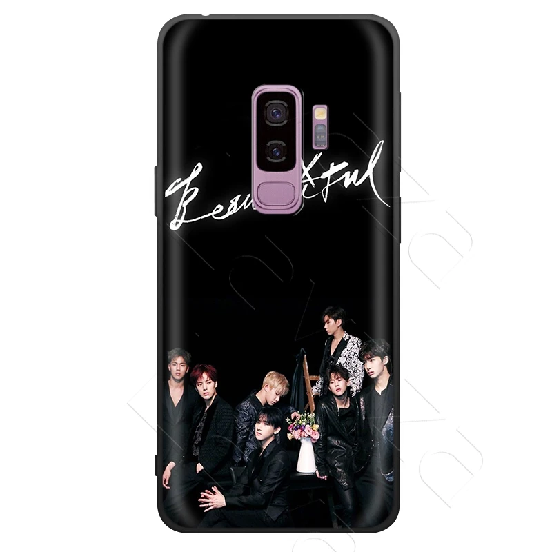 Lavaza Kpop Monsta X Case for Samsung Galaxy S6 S7 Edge J6 S8 S9 S10 Plus A3 A5 A6 A7 A8 A9 Note 8 9 |