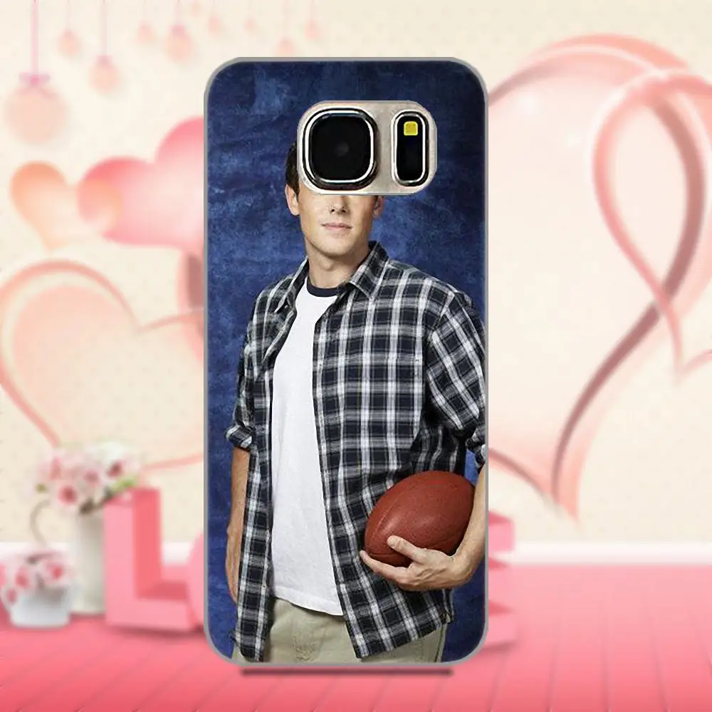 Oedmeb Glee Star Cory Monteith для Galaxy A3 A5 A7 J1 J3 J5 J7 S5 S6 S7 S8 S9 edge Plus 2016 2017 мягкий модный чехол |