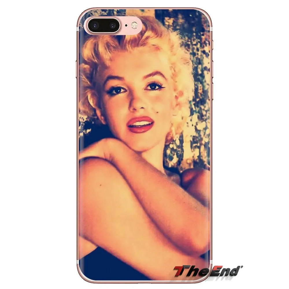 Прозрачный мягкий чехол для iPod Touch Apple iPhone 4 4S 5 5S SE 5C 6 6S 7 8 X XR XS Plus MAX Мэрилин Монро Pinup