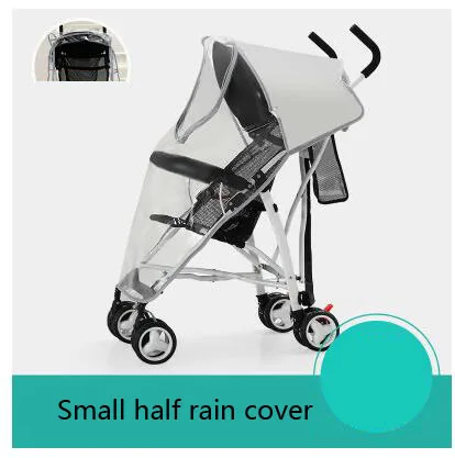 Rain Cover 1 Универсальная коляска, дождевик, защита зрения, на молнии, коляска, дождевик,, фирменная Новинка, детская коляска, дождевик - Цвет: Rain Cover 1