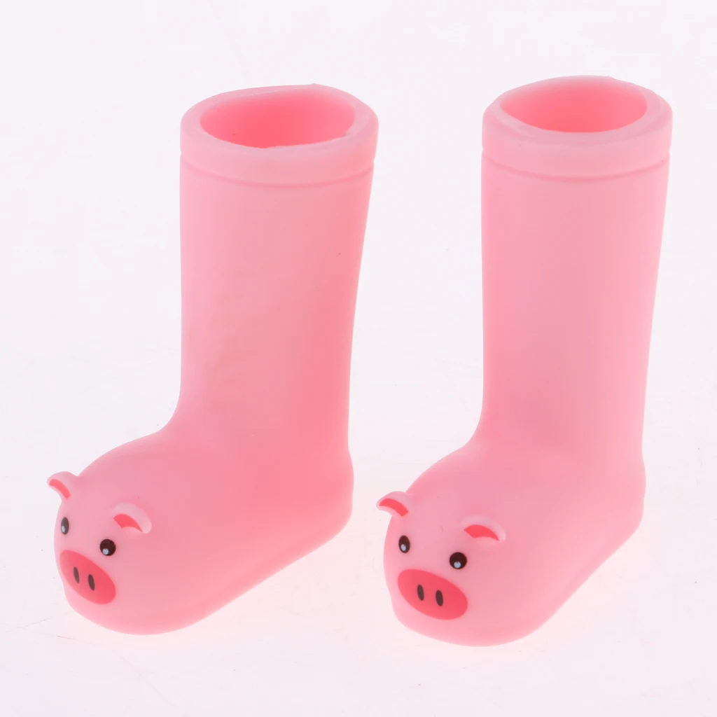 Пластиковая обувь для ботинок кукла Licca 1/6 аксессуары одежды Розовая свинья