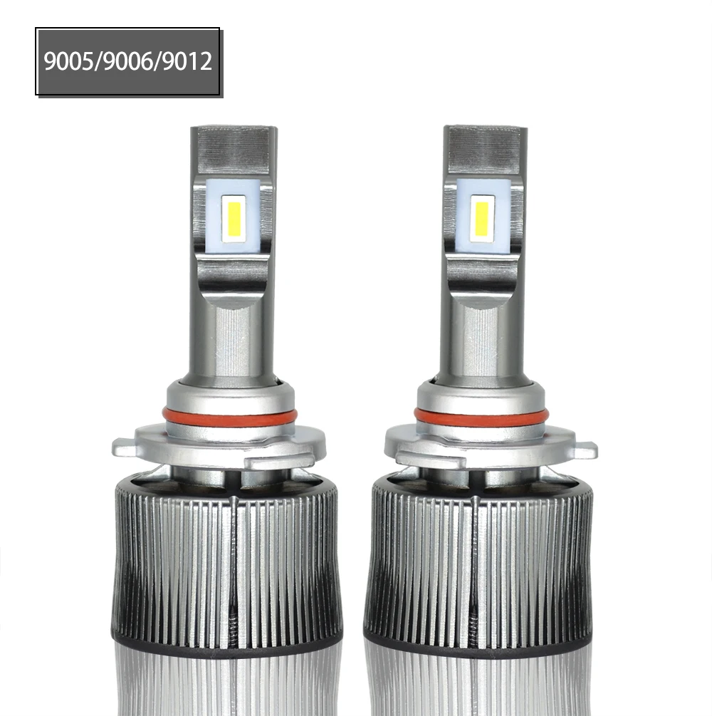Для нанесения хайлайтера и Выделите ledH1 H4 H7 H8/H9/H11 9005/HB3 9006/HB4 9012 Автомобильные фары, противотуманные фары 60 Вт 6000lm 6000-6500k