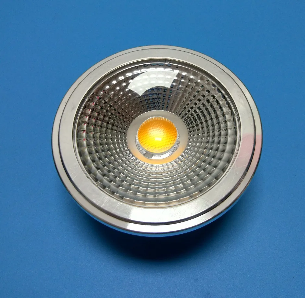 COB AR111 G53 2700K 30 градусов Светодиодная лампа с регулируемой яркостью|led bulb|dimmable led