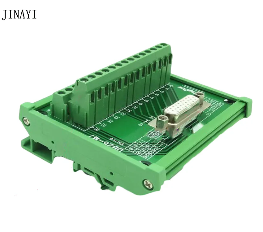 26 контактный DB26 мужской женский D SUB DR сигнальный терминал PCB Breakout Модуль Блок