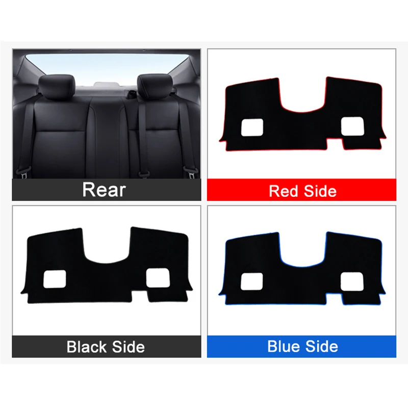 

For Honda City 2015 2016 2017 2018 2019 Car Dashboard Cover Dash Mat Avoid Light Pad Instrument Platform Carpet Trim Accessories