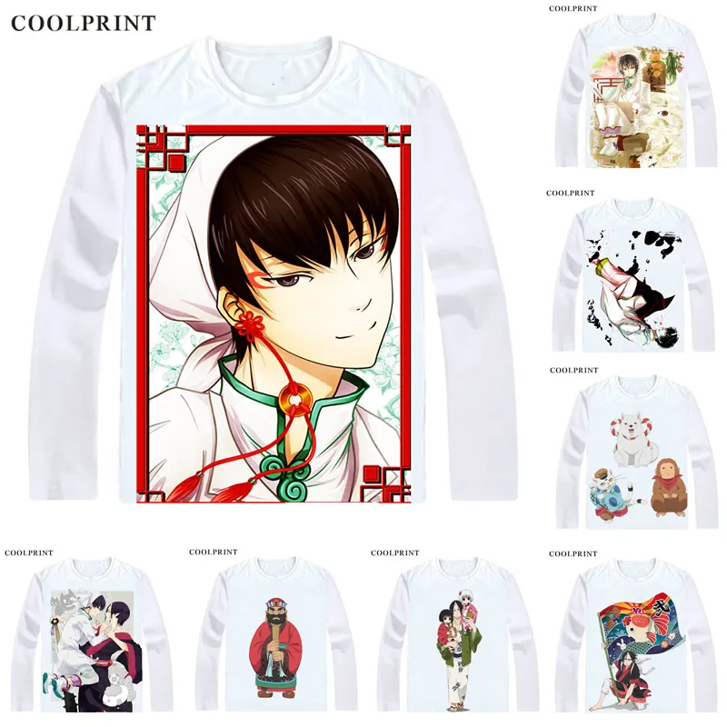 COOLPRINT Hozuki's Coolheadedness рубашки с длинным рукавом японское аниме Hoozuki no Reitetsu Hakutaku King