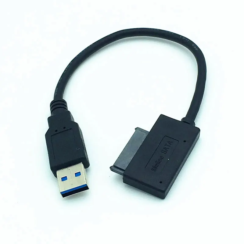 USB 3 0 для SATA 13 p Slim 7 + 6 Pin Female DVD адаптер|Компьютерные кабели и разъемы| |