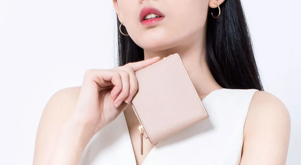 Xiaomi Youpin UREVO кожаные кошельки полный грианд натуральная мягкая Сумочка для женщин стильный компактный держатель для карт в подарок