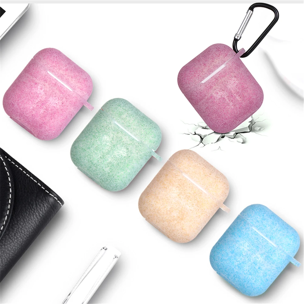 Силиконовый чехол для наушников защитный Air Pods беспроводных Apple AirPods 1