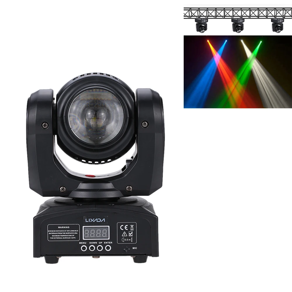 Движущаяся головка 2 светодиодный 35 Вт RGBW 15/21 канал DMX512 двухсторонний луч бесконечный вращающийся светодиодный светильник с узором для сцены Дискотека KTV Вечерние