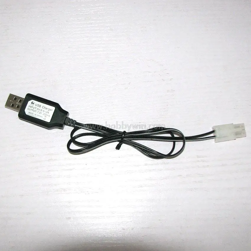 Зарядное устройство 7 2 В/мА с USB разъемом и лампой для зарядки|tamiya plug|rc plugtamiya charger |