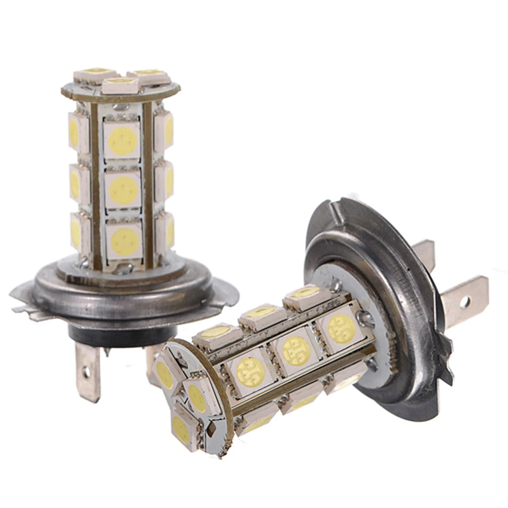 Яркий H7 18 SMD СВЕТОДИОДНЫЙ светильник для автомобиля автомобильный вождения
